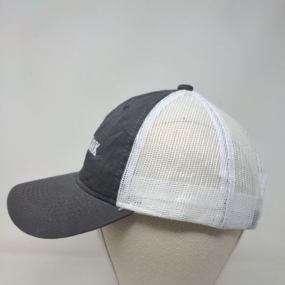 Copiah Bank Strapback Mesh Back Trucker Hat Gray One Size Platinum Series - Picture 3 of 7